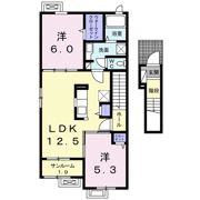 フラン メゾン13の間取り画像