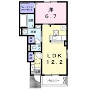 ひなた Aの間取り画像