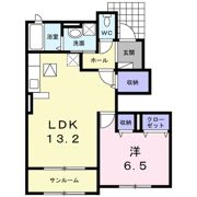 クローヴ・アヴェニュー・M Ⅲの間取り画像