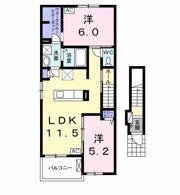 あうん 2の間取り画像