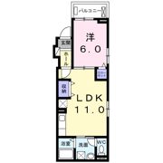 ラフレシール市元の間取り画像