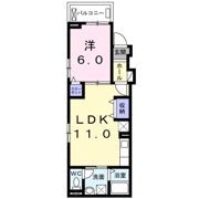 ラフレシール市元の間取り画像