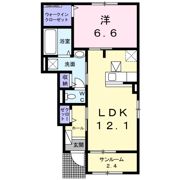 ハピネスハウスRの間取り画像