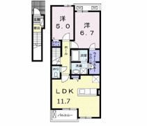 ドミール ヒロの間取り画像