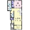 エレガンシアFの間取り画像
