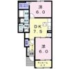 ヴィラ プリムローズの間取り画像