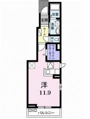プレイスメゾンⅠの間取り画像