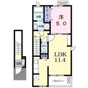 プレイスメゾンⅡの間取り画像