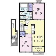 アルモニーハウス山泉の間取り画像