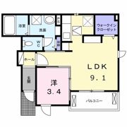 モーデ エイチの間取り画像