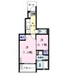 アンジュ Ⅰの間取り画像