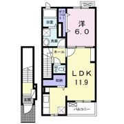 ヴィアーレの間取り画像