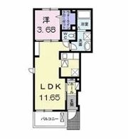 フランブリーズⅡの間取り画像