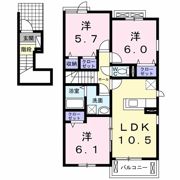 ベネヴォレンテDの間取り画像