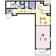 エクセル寿の間取り画像