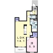 オアシスの間取り画像