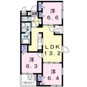 ラブリーの間取り画像