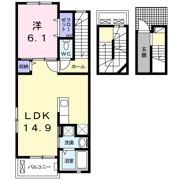 Friedens 一色の間取り画像