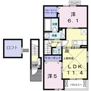 レジデンス西富士宮の間取り画像