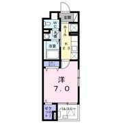 イースト ブルーの間取り画像