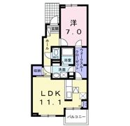 エルア カパルAの間取り画像