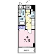 ミニヨン アビタシオン久米の間取り画像