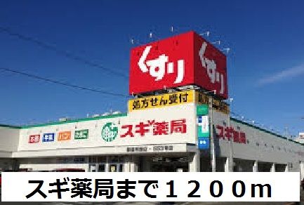 近くのスギ薬局まで1,200m(徒歩15分)
