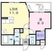 ル・クラージュの間取り画像