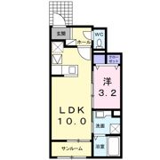 グレースコートAの間取り画像