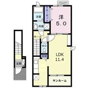ラフレシールの間取り画像