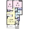 ラフィーナ米倉Ⅲの間取り画像