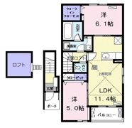 パストラーレ本郷の間取り画像