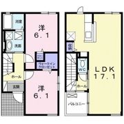 パティオ百合ヶ丘の間取り画像