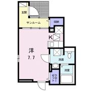 SK南太田 B棟の間取り画像