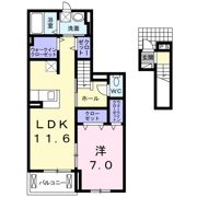 メゾンアンジュの間取り画像