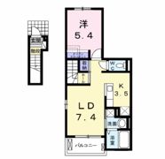 シャーロットⅡの間取り画像