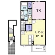 ヴィラ エスポワールⅠの間取り画像