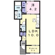 グランコートⅠの間取り画像