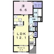 Lien Kurinoki Aの間取り画像