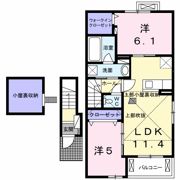 ベルカーサⅠの間取り画像
