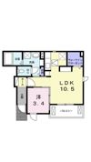 レティスVの間取り画像