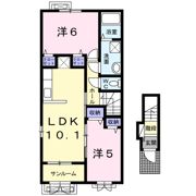 シュプレイム Bの間取り画像