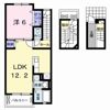 ラインハイム三萩野の間取り画像