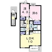 グラッチェ弐番館の間取り画像