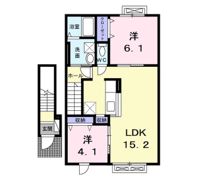 コンフォートV Bの間取り画像
