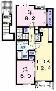 サンリット フジミの間取り画像