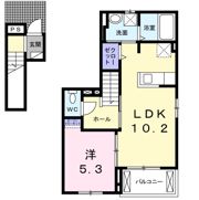 エスポワールBの間取り画像