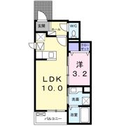 メゾンドリックⅢの間取り画像