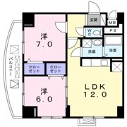 ラヴィオン．アーの間取り画像