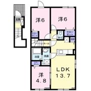 グレイスフル・サン Ⅵの間取り画像
